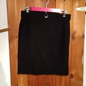 Old Navy Black Stretch Pencil Skirt
